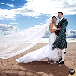Beach Wedding Photographer by AMD Studios